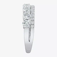 1 1/4 CT. T.W. White Diamond 10K Gold Anniversary Wedding Band