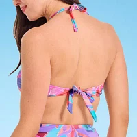 Mynah Abstract Bandeau Bikini Swimsuit Top