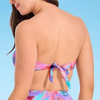 Mynah Abstract Bandeau Bikini Swimsuit Top
