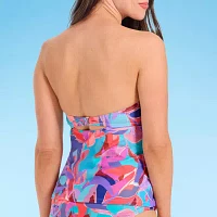 Mynah Abstract Tankini Swimsuit Top