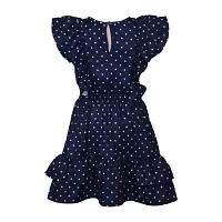 Bonnie Jean Big Girls Short Sleeve Ruffled Fit + Flare Dress