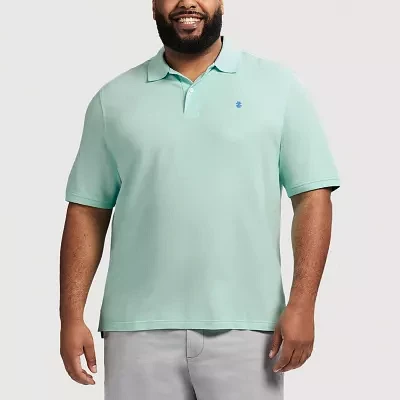 IZOD Advantage Performance Big and Tall Mens Classic Fit Short Sleeve Polo Shirt