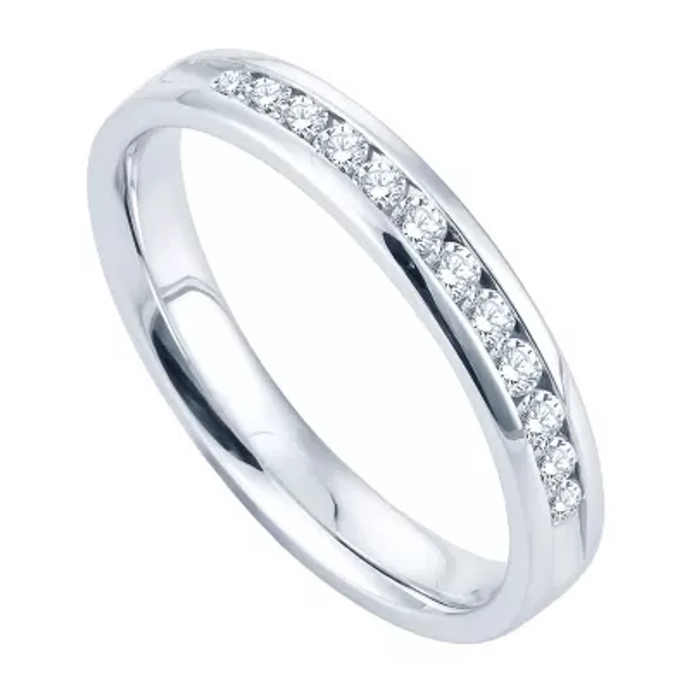 1/ CT.T.W. Channel-Set Natural Diamond Band