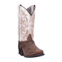 Laredo Womens Myra Block Heel Cowboy Boots