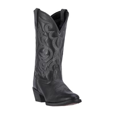 Laredo Womens Maddie Block Heel Cowboy Boots