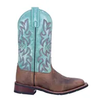 Laredo Womens Anita Block Heel Cowboy Boots