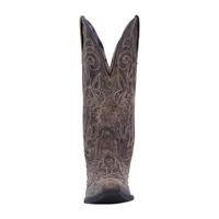 Laredo Womens Vanessa Wide Calf Block Heel Cowboy Boots