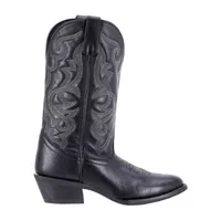 Laredo Womens Maddie Block Heel Cowboy Boots