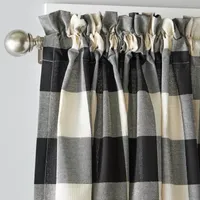Saturday Knight Grandin Stripe Light-Filtering Rod Pocket Single Curtain Panel