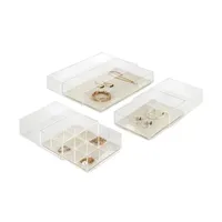 Home Expressions Acrylic 12-Compartment Drawer