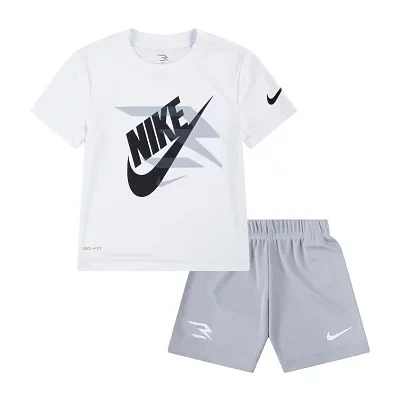 Nike 3BRAND by Russell Wilson Toddler Boys 2-pc. Short Set
