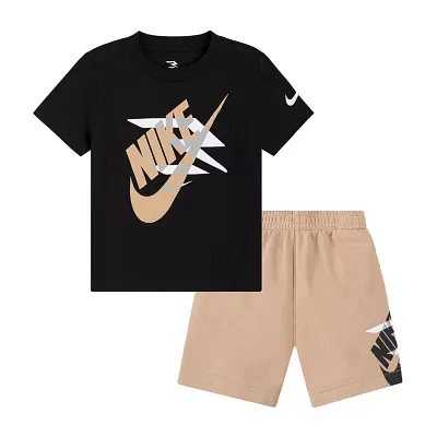 Nike 3BRAND by Russell Wilson Toddler Boys 2-pc. Short Set