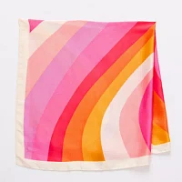 Mixit Large Square Satin Like 42in Square Scarf