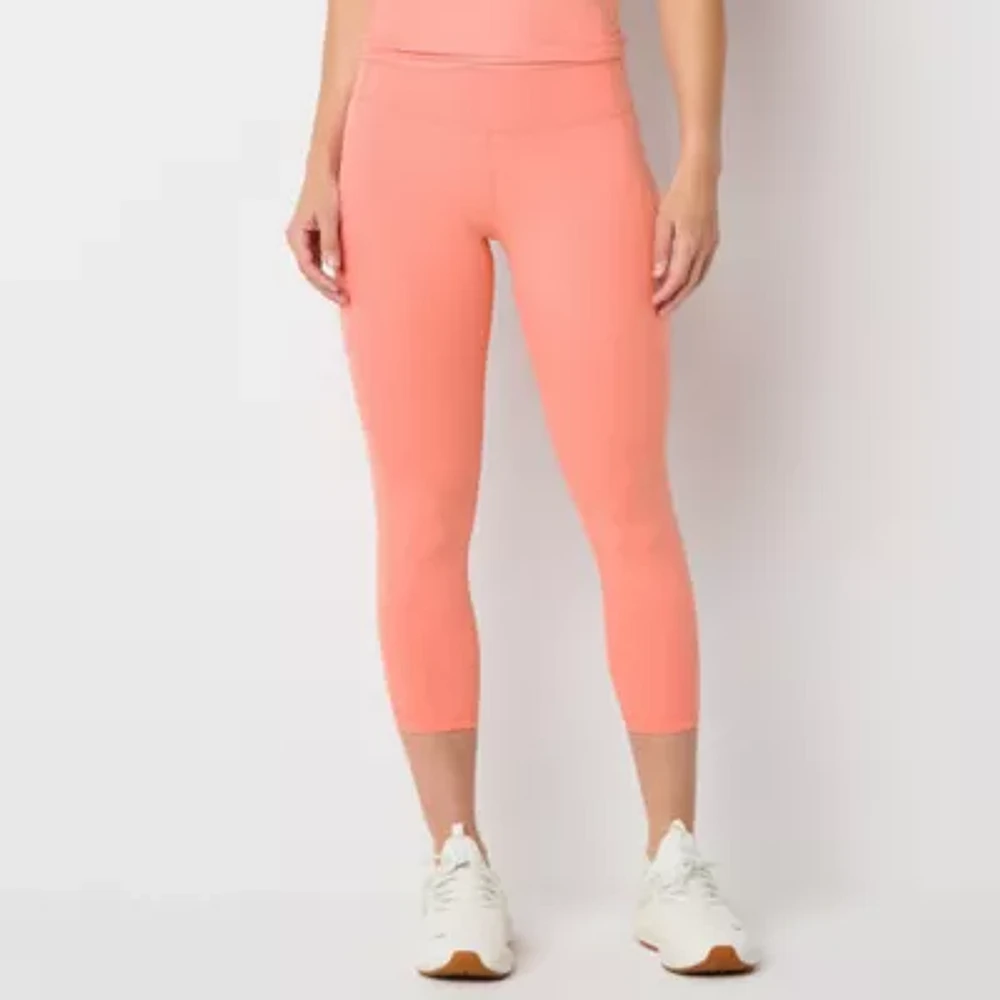 Xersion EverUltra Womens High Rise Quick Dry Cropped Legging