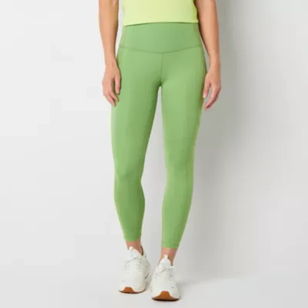 Xersion EverUltra Womens High Rise Quick Dry 7/8 Ankle Leggings