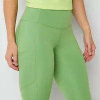 Xersion EverUltra Womens High Rise Quick Dry 7/8 Ankle Leggings