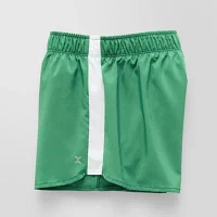 Xersion Little & Big Girls Mid Rise Running Short