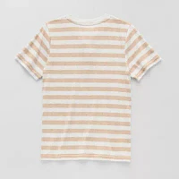 Thereabouts Little & Big Boys Adaptive Short Sleeve Henley Shirt