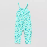 Okie Dokie Baby Girls Sleeveless Jumpsuit