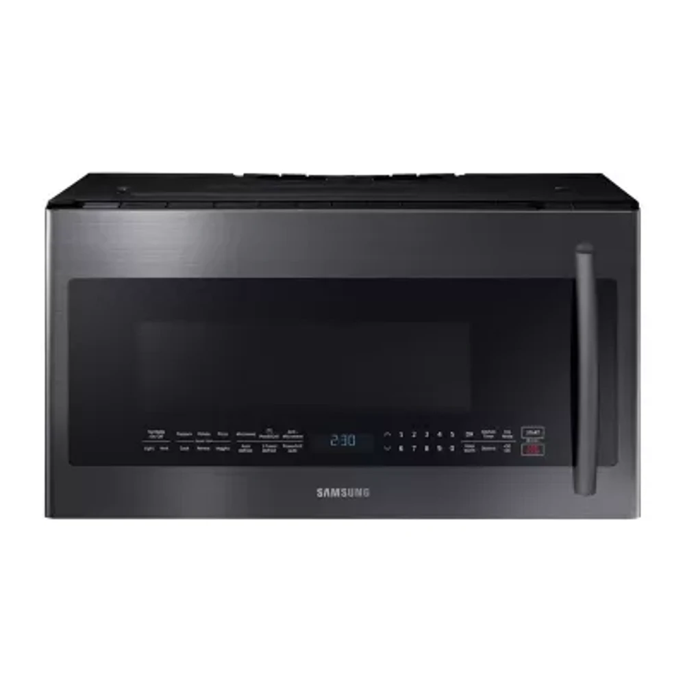 Samsung 2.1 cu. ft. PowerGrill™ Over-the-Range Microwave with Ceramic Enamel Interior and Glass Touch Controls