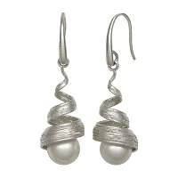 Cultured Freshwater Pearl Sterling Silver Earrings