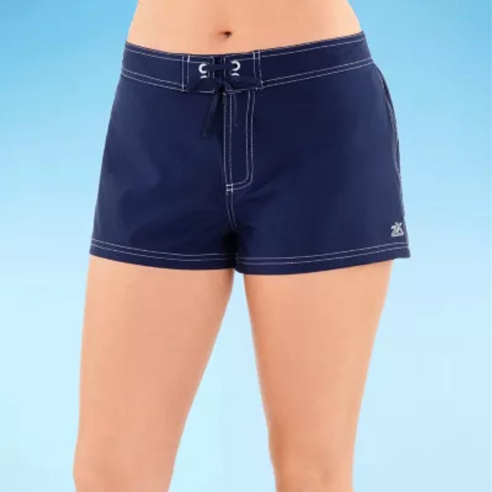 womens swim shorts jcpenney