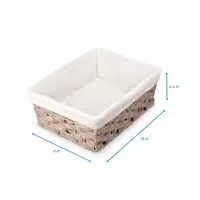 Home Expressions Woven Storage Bin