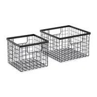 Home Expressions Medium Wire Storage Bin