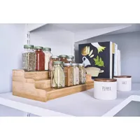 Home Expressions Bamboo 3-Shelf Riser