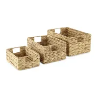 Home Expressions Large Woven Storage Bin