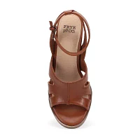 Frye and Co. Womens Gelsey Heeled Sandals