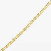 Made in Italy 10K Gold 16 Inch Solid Valentino Chain Necklace