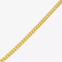 14K Gold Inch Solid Link Chain Necklace