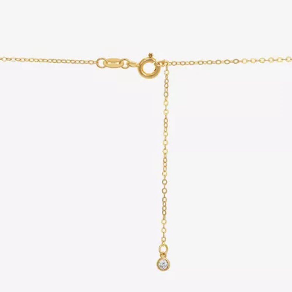 Womens Sterling Silver Cross Pendant Necklace