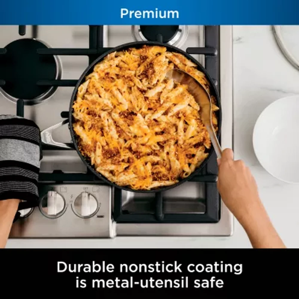 Ninja Foodi Neverstick Stainless Steel 3-qt. Saute Pan