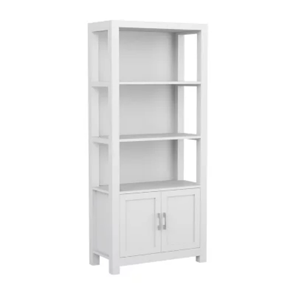 Martha Stewart Hutton 4-Shelf Bookcase