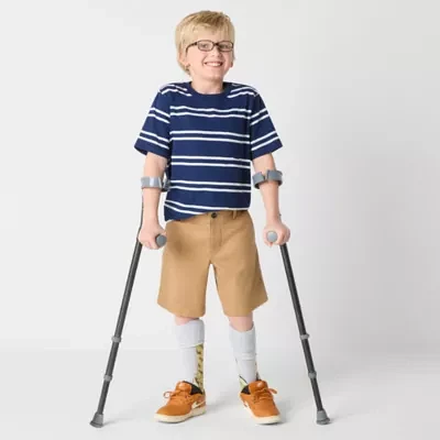 Thereabouts Little & Big Boys Adaptive Stretch Fabric Adjustable Waist Chino Short
