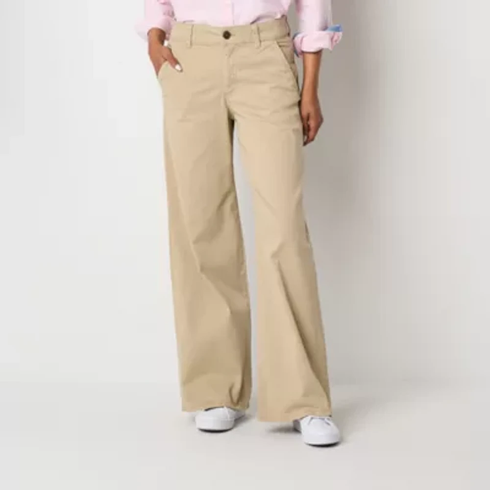 St. John's Bay Regular Fit Wide Leg Trouser