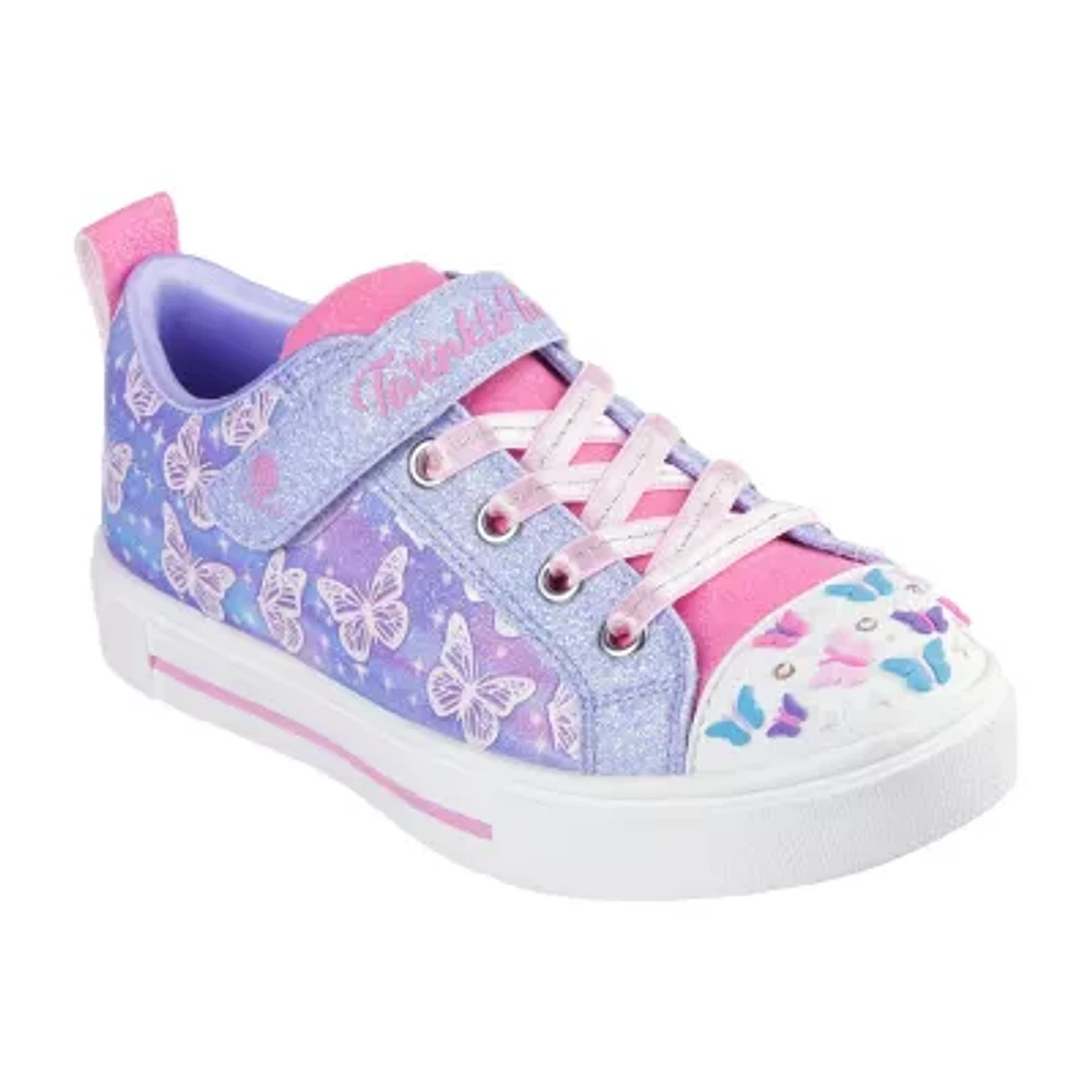 Skechers Girls Twinkle Sparks Ombre Flutter Sneakers