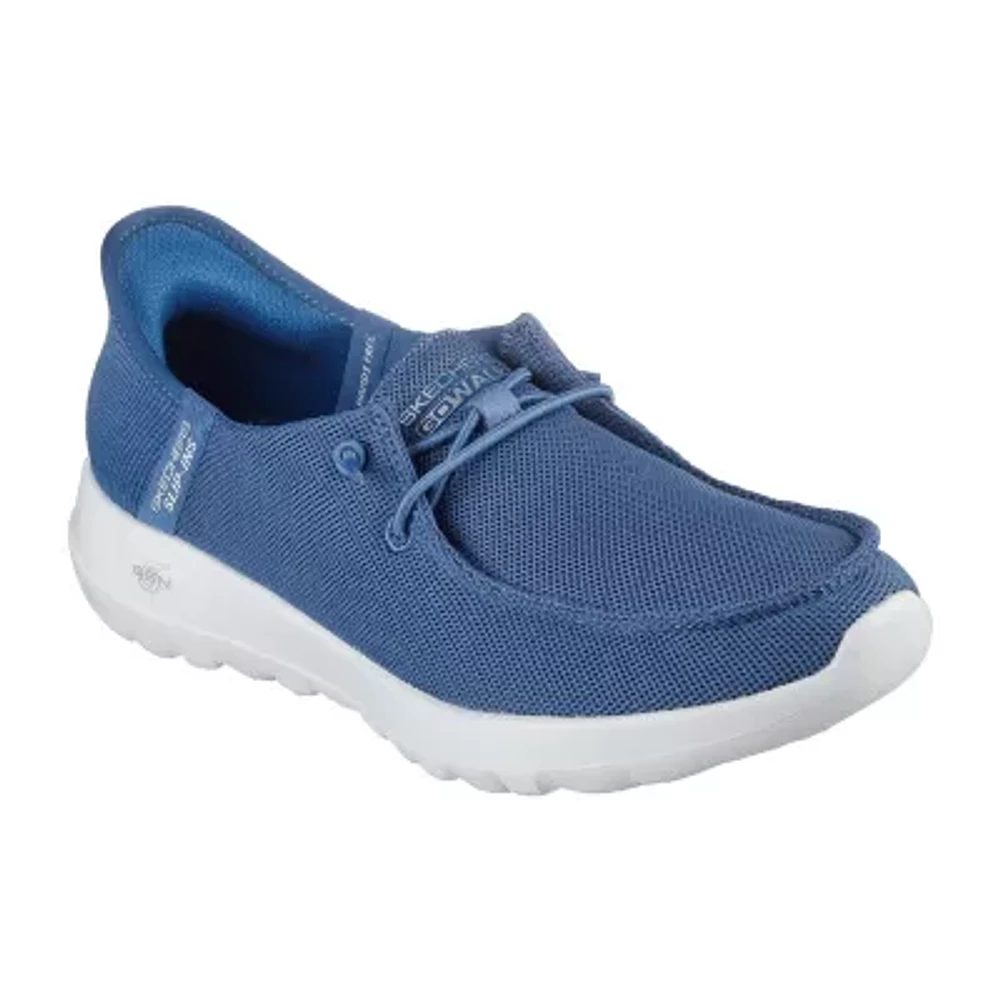 Skechers Womens Go Walk Joy Idalis Hands Free Slip-Ins Slip-On Walking Shoes