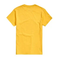 Juniors Womens Crew Neck Short Sleeve Peanuts Snoopy Graphic T-Shirt