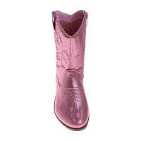 Kensie Little & Big  Girls Flat Heel Cowboy Boots