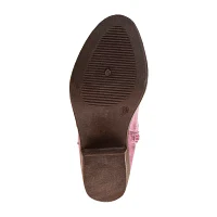 Kensie Little & Big  Girls Flat Heel Cowboy Boots