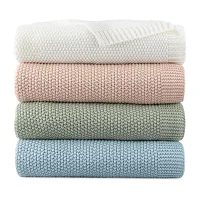 Martha Stewart Knit Lightweight Throw