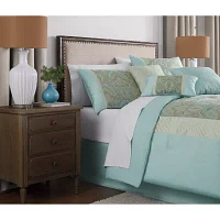 Broadhaven Sterling 7-pc. Embellished Embroidered Comforter Set