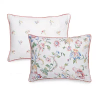 Martha Stewart Gretchen 3-pc. Floral Midweight Reversible Comforter Set