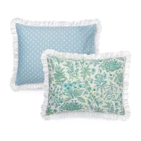 Martha Stewart Marguerite 3-pc. Floral Midweight Reversible Down Alternative Comforter Set