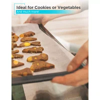 Black+Decker Carbon Steel 3-pc. Non-Stick Cookie Sheet