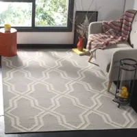 Safavieh Wight Hand Woven Flat Weave Area Rug