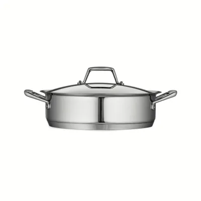 Tramontina Gourmet Stainless Steel 3.qt. Covered Dutch Oven